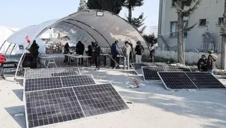 Türk Standartları Enstitüsü Güneş Paneli Kurulumu Yapıyor